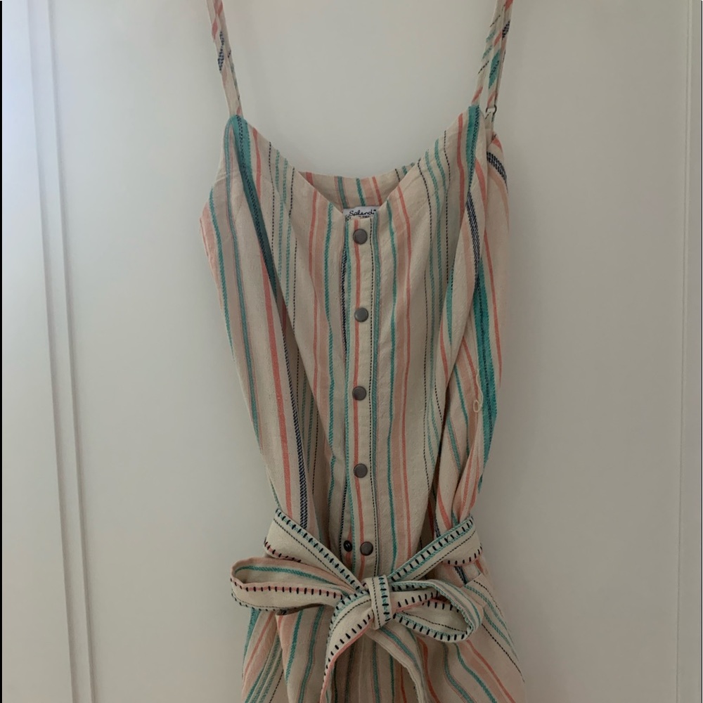 stripped romper